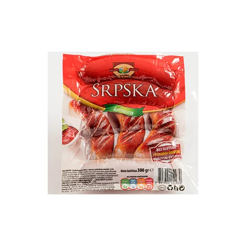Srpska kobasica 300g vakum Goranovic