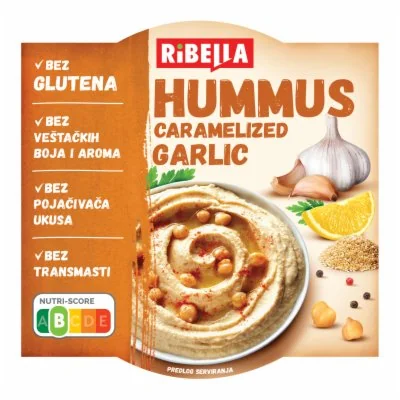 Ribella hummus namaz 200g caramelized garlic