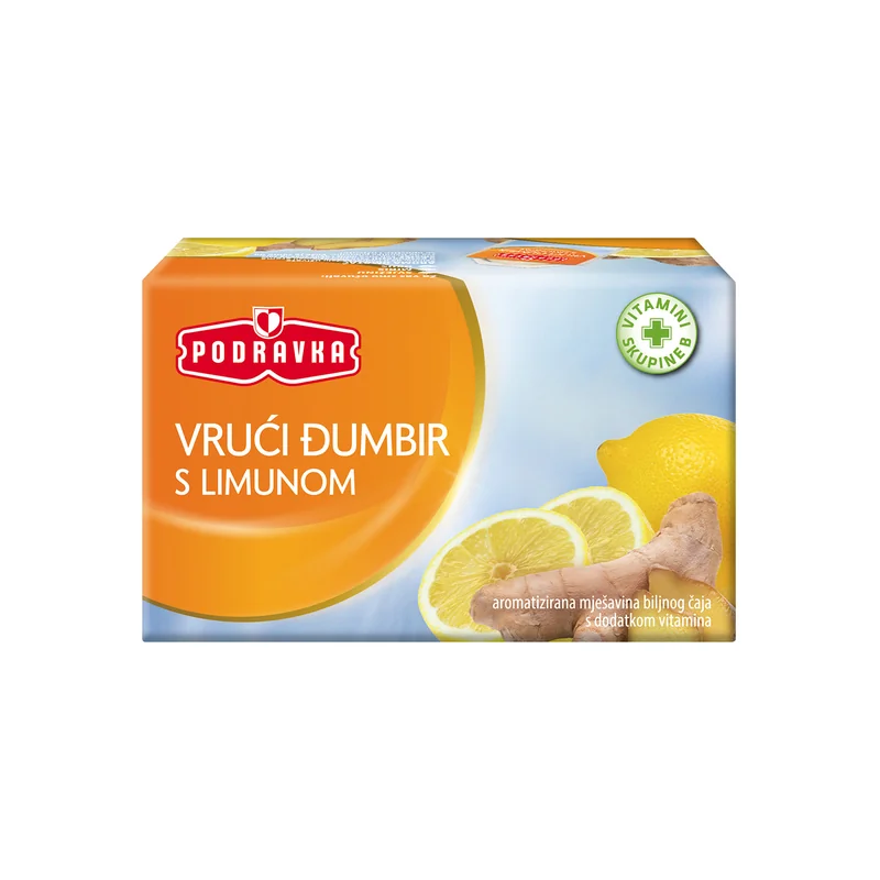 Čaj vruci đumbir 40 g Podravka