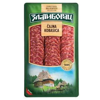 Zlatiborac čajna kobasica 100g slajs