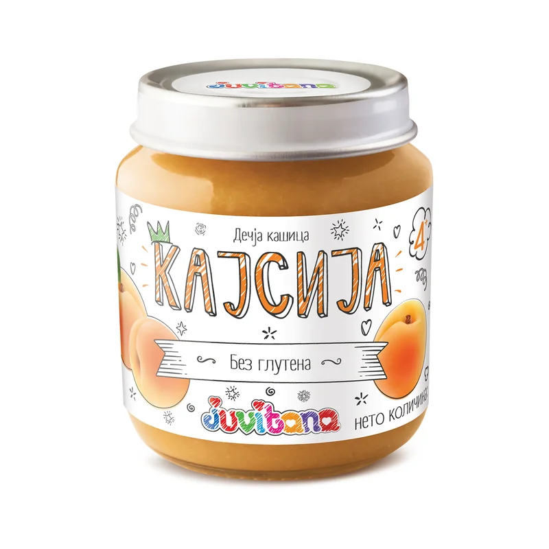 Kašica od kajsije 128 g Juvitana