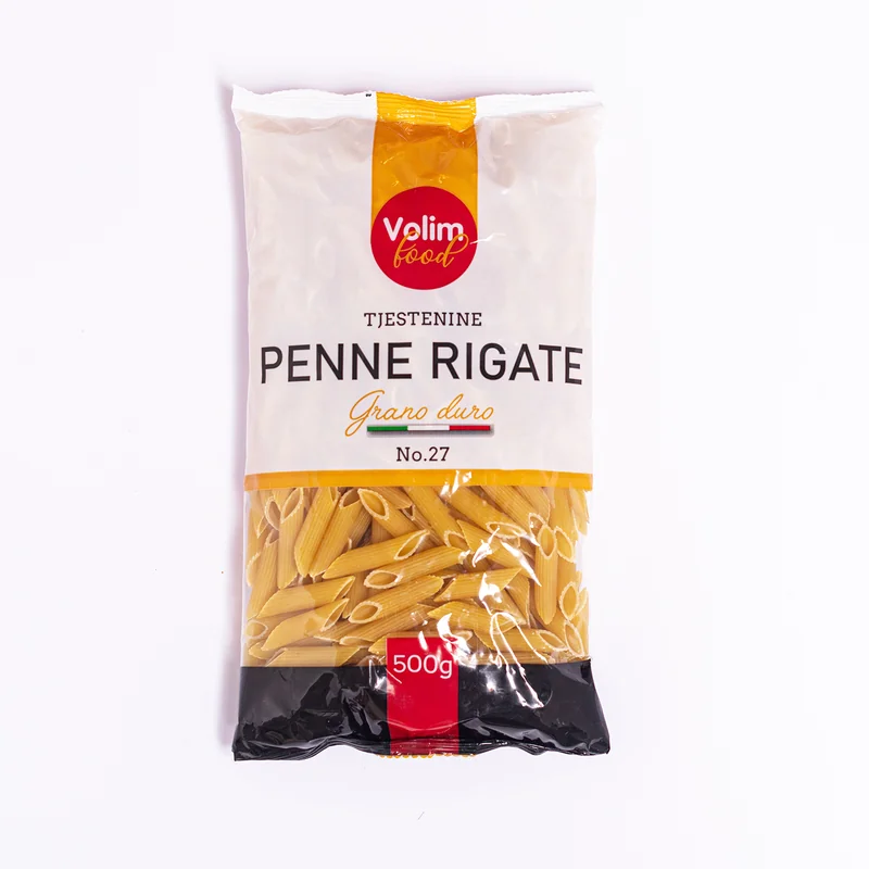 Penne rigate 27 500g Volim