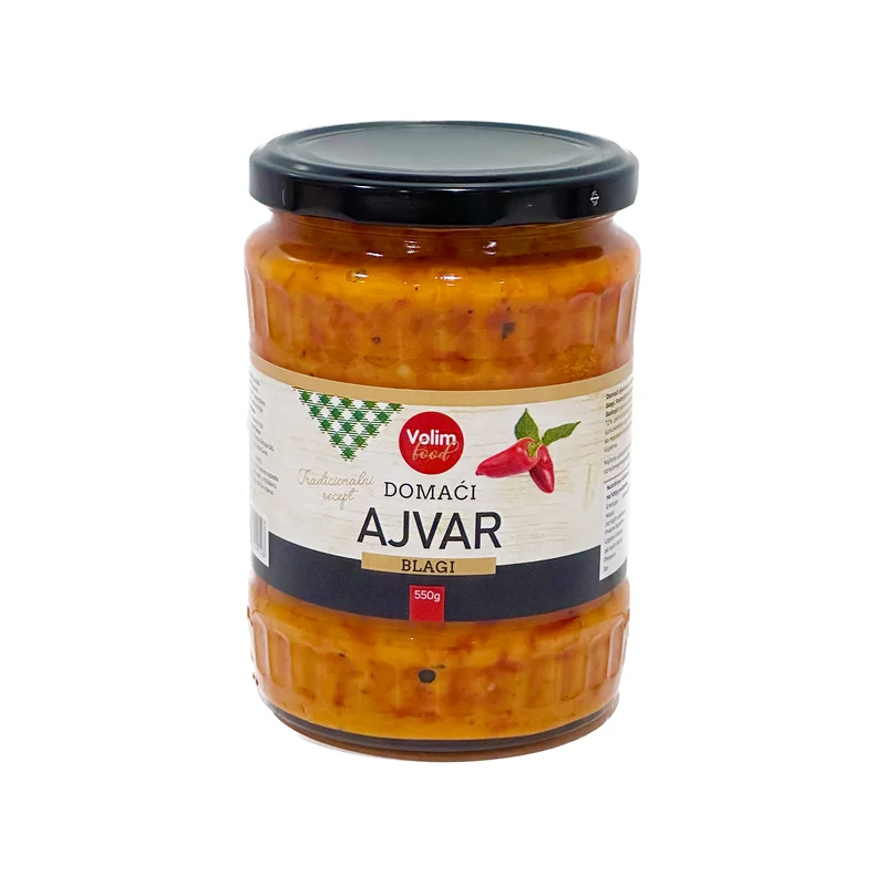 Domaći ajvar blagi 550g Volim