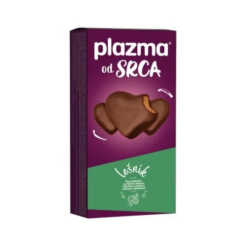Plazma od srca prel.ml.čok. lješnik 100g Bambi