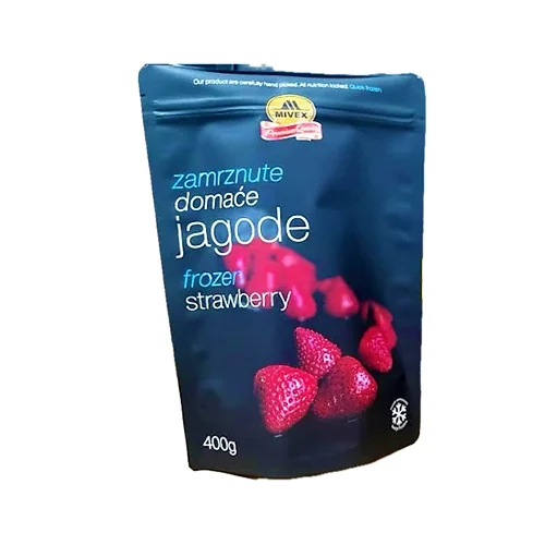 Zamrznuta domaća jagoda 400g Mivex Pljevlja