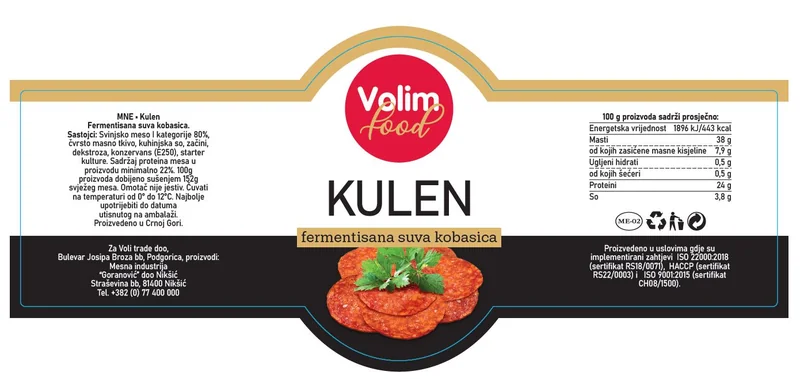 Kulen VOLIM