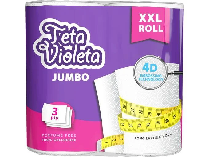 Ubrusi jumbo xxl 2 kom 3sl Violeta