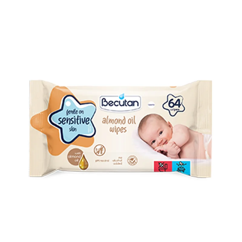 Becutan vlažne maramice badem 56/1