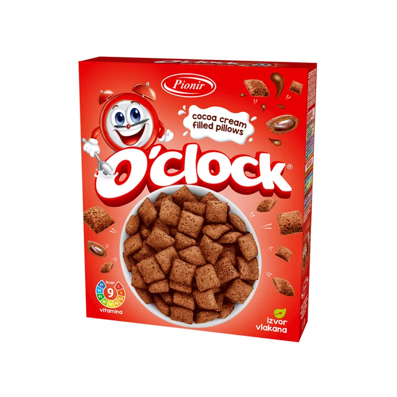 Choco o clock bites filed with choc.300g Pionir