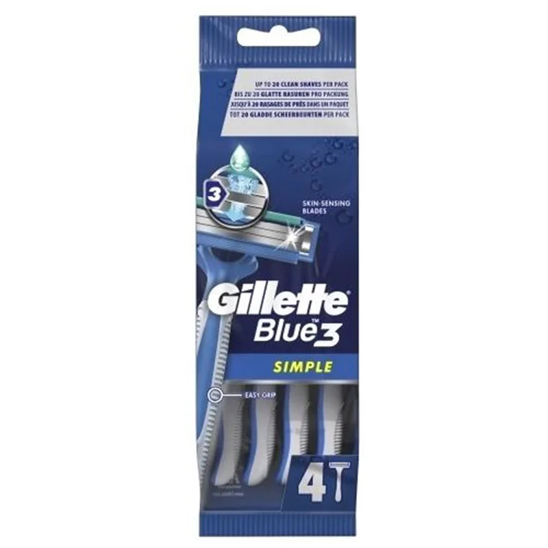Gillette jednokratni brijač blue III simple 4/1