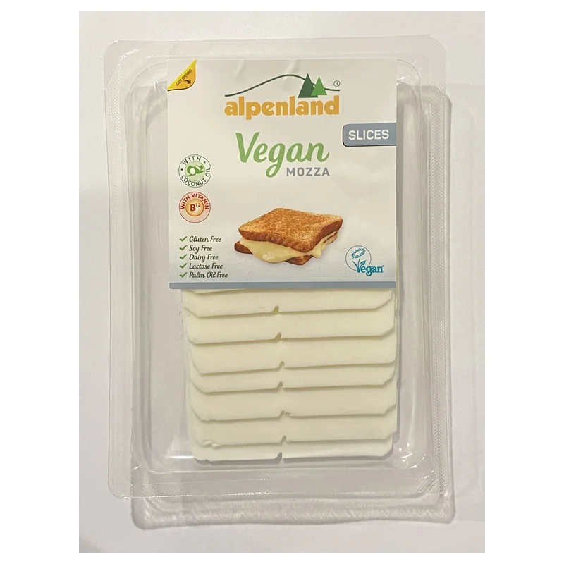 Topsy alpenland vegan mozza slices 150g