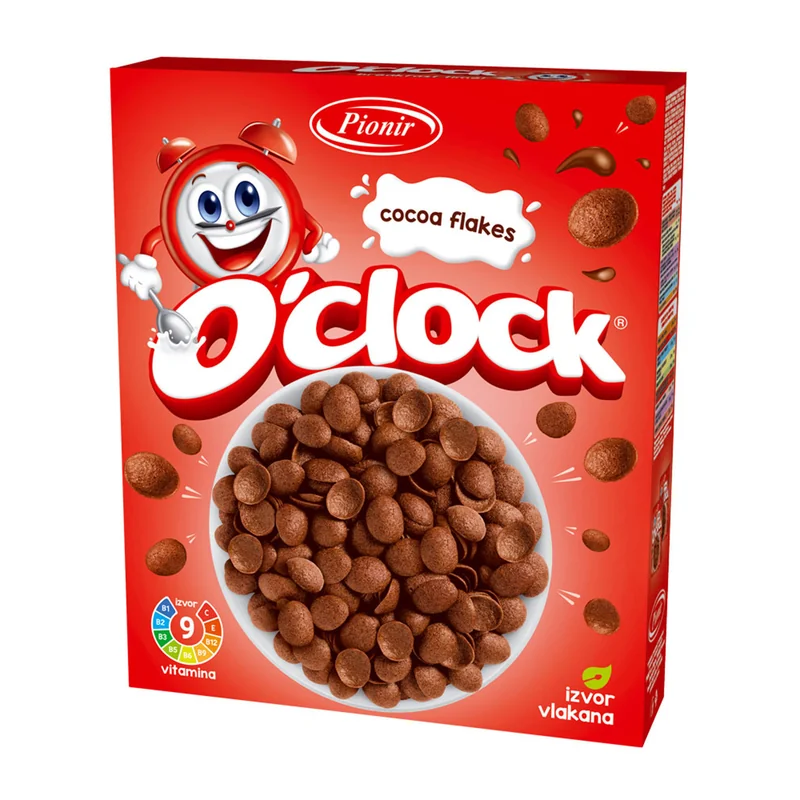 Choco o clock 200g Pionir