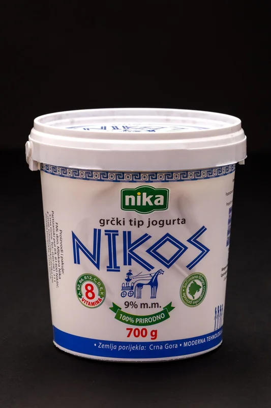 Grčki jogurt 9% mm 700g Nikos