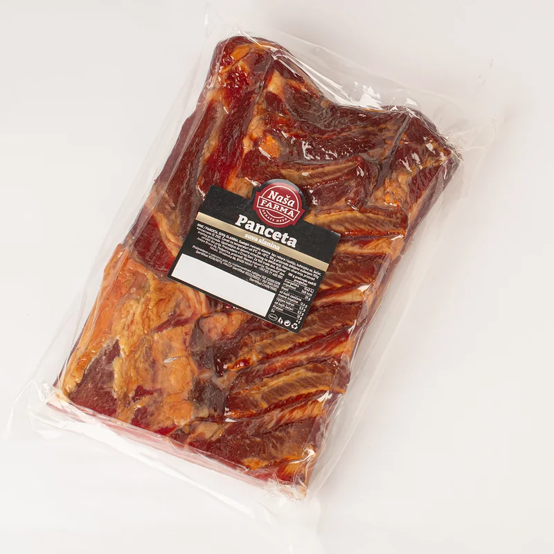 Pančeta pola komada vakum Naša farma