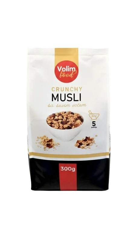 Crunchy multifruit hrskavi musli sa suvim voćem 300gr
