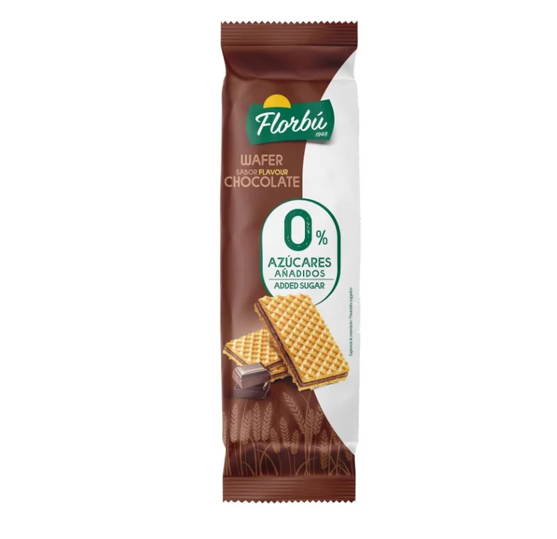 Napolitanke sa čokoladom bez šećera 150g Florbu